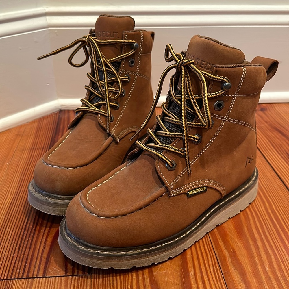 Ridgecut Women's Soft Moc Toe Contractor Work Boots